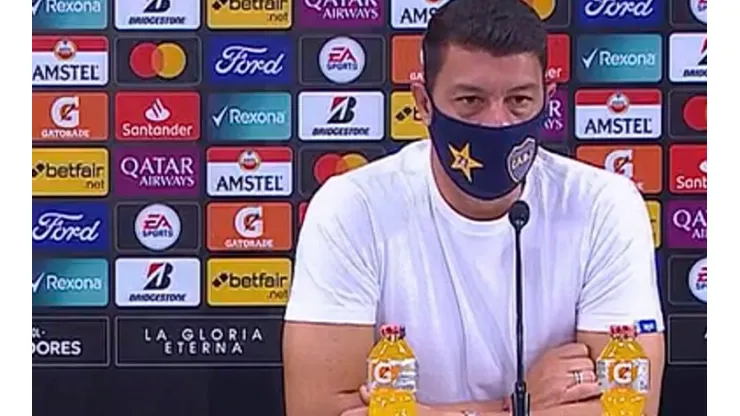 La explicación de Battaglia tras la derrota de Boca: "Nos cambiaron los planes"
