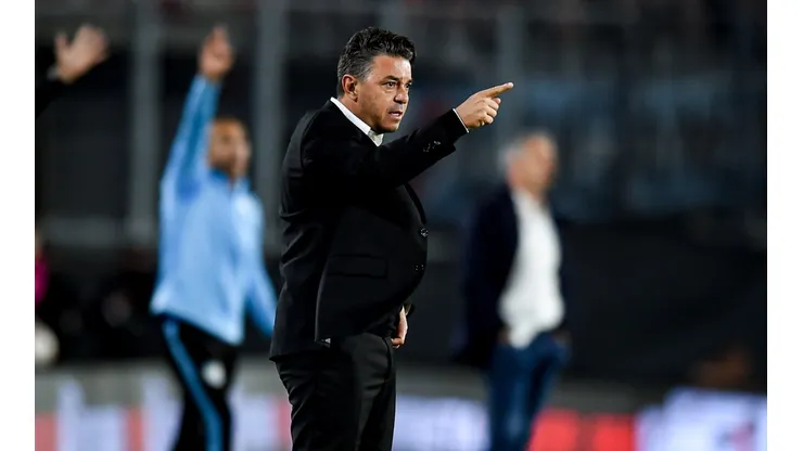 Marcelo Gallardo recuperó a Esequiel Barco, pero debe definir si irá de arranque o jugará Nicolás De la Cruz.