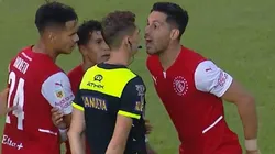 VIDEO | El insulto de Juan Insaurralde a Lamolina que podría costarle muy caro a Independiente