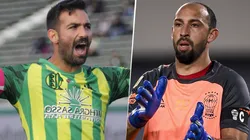 Aldosivi vs. Huracán por la Copa de la Liga Profesional (Fotos: Twitter Aldosivi y Getty Images)