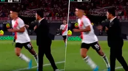 VIDEO | Insólito: Gallardo le dio un correctivo a un jugador de River en pleno partido