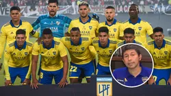 Bermúdez elogió a dos jugadores de Boca.
