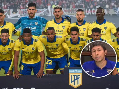 Sorpresivo elogio de Bermúdez a dos jugadores de Boca: "Los mejores del fútbol argentino"
