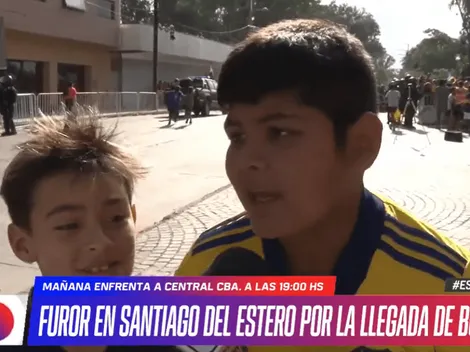 Ganen por él: un nene burló a la seguridad para conseguir que los jugadores de Boca le firmen la camiseta