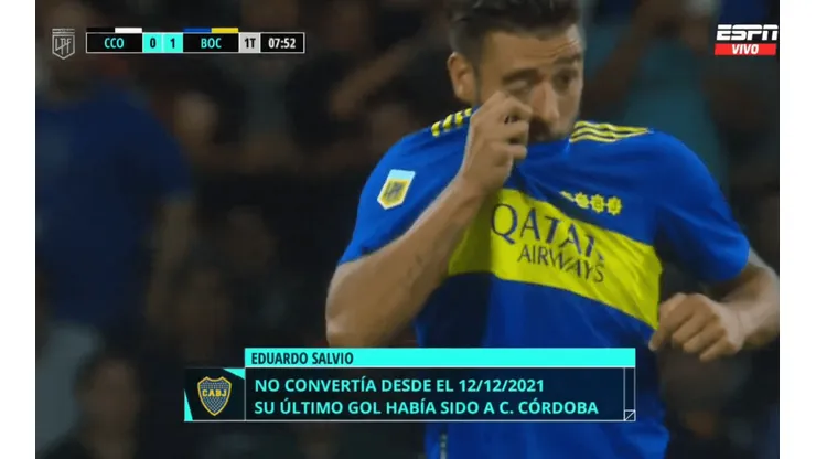 VIDEO | Salvio rompió en llanto luego de hacerle un gol a Central Córdoba
