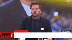 Vignolo, contra un jugador de Boca.