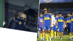 Riquelme, mano a mano con el plantel.