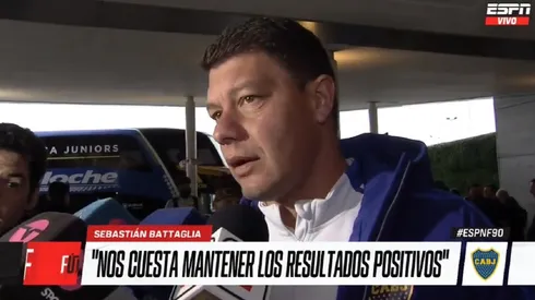 A Battaglia le preguntaron si habló de su futuro con el Consejo y su respuesta fue sorpresiva