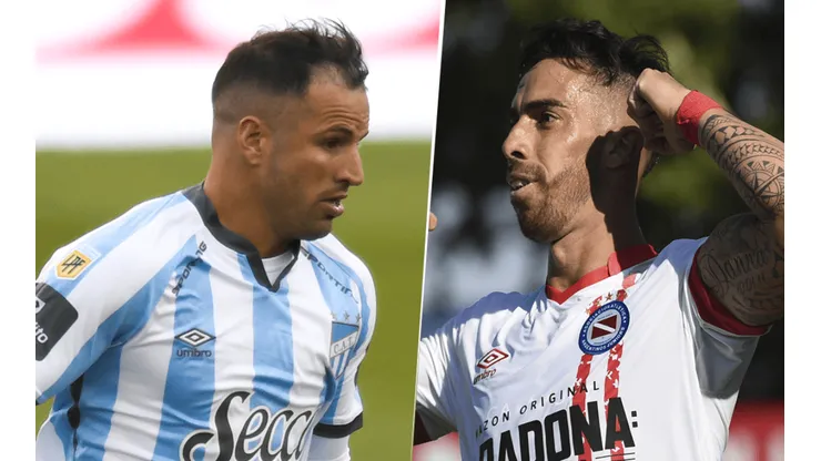 Atlético Tucumán vs. Argentinos por la Copa de la Liga (Fotos: Getty).