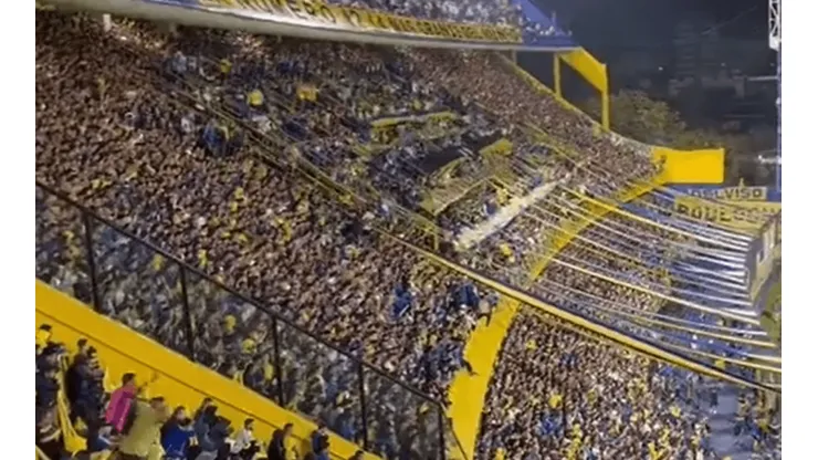 VIDEO | La Bombonera habló: el "grito de guerra" de la gente de Boca contra el equipo