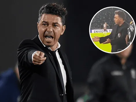 Gallardo se enojó con un camarógrafo en pleno partido: "¡Pará un poco!"