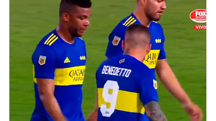 VIDEO | El grito de Benedetto a sus compañeros antes de meterse al vestuario