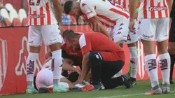 Una de las revelaciones del fútbol argentino se rompió los ligamentos.