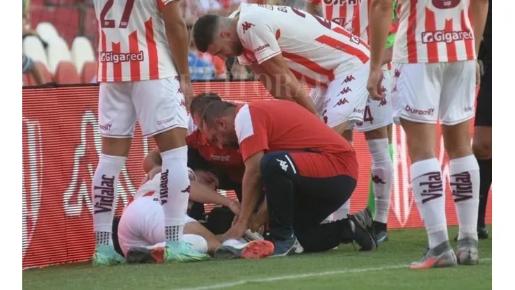 Una de las revelaciones del fútbol argentino se rompió los ligamentos.