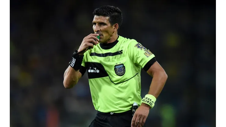 Andrés Merlos, el juez de Unión vs. San Lorenzo.