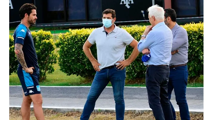 Los dirigentes de Racing adquirirán otro porcentaje de Enzo Copetti.