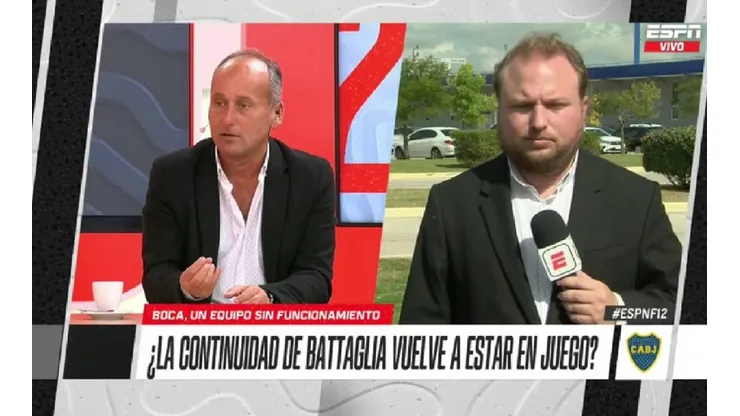¿Quién dirige a Boca si se va Battaglia? Fuerte revelación de Martín Costa: "Esto es información"