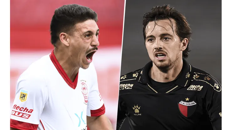 Huracán vs. Colón por la Copa de la Liga (Fotos: Getty).