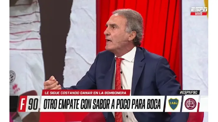 Palazo de Ruggeri para Riquelme por la situación de Battaglia en Boca: "Le sacan autoridad"