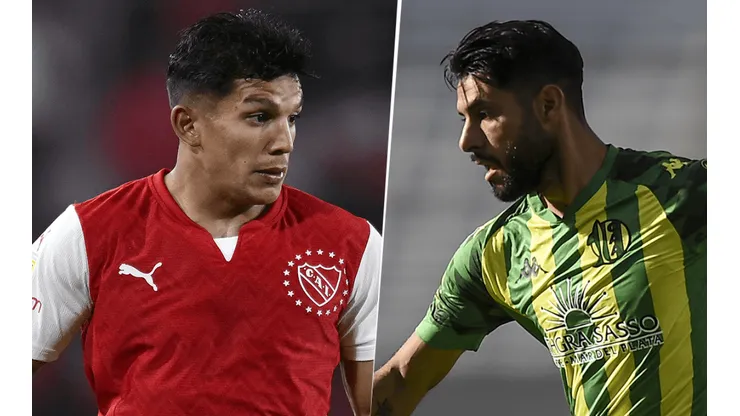 Independiente vs. Aldosivi por la Copa de la Liga (Fotos: Getty).