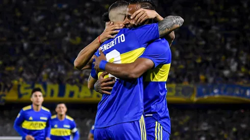 Eduardo Salvio regresó a los concentrados de Boca.