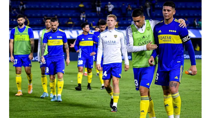 La bronca del plantel de Boca tras el empate ante Lanús: "Hablen del VAR"