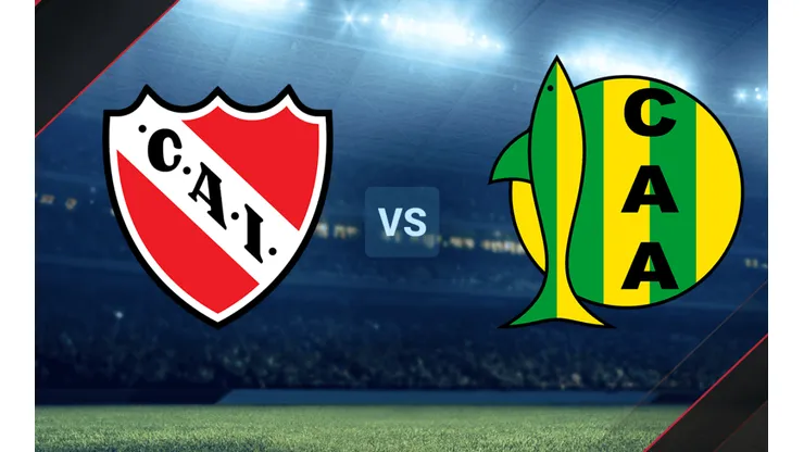 Independiente vs. Aldosivi por la Copa de la Liga.