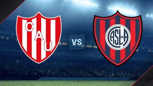 Unión vs. San Lorenzo por la Copa de la Liga.