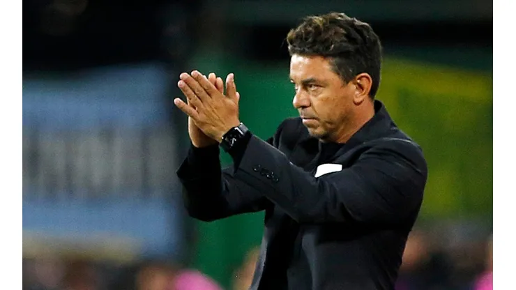Gallardo sigue de cerca a un 9 del fútbol argentino.