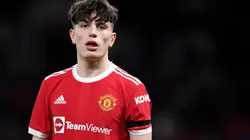 Garnacho, al banco del United.