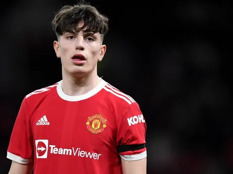 Atípico: el exótico número que le dio Manchester United a Garnacho para el debut