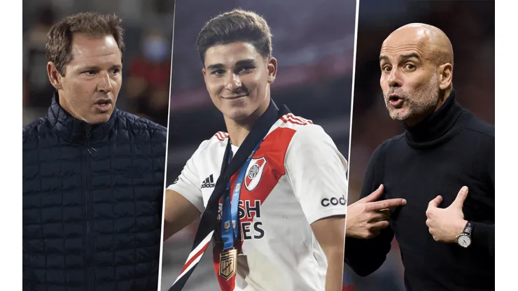 Brito preguntó al Manchester City por Julián.