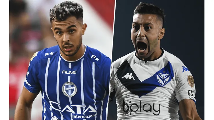 Godoy Cruz vs. Vélez por la Copa de la Liga (Fotos: Getty).