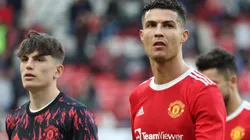 La frase de Garnacho para describir a Ronaldo.