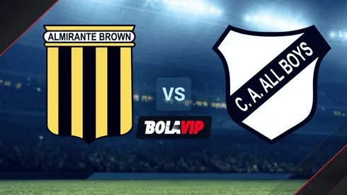 ◉ AHORA MISMO: Almirante Brown vs. All Boys por la Primera Nacional