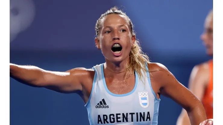 Delfina Merino, una de Las Leonas que vuelve a ver actividad en el seleccionado (Foto: Getty Images).