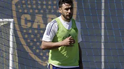 El detalle de la llegada de Salvio al entrenamiento de Boca que llamó la atención