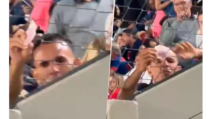 VIDEO | La ingeniosa cargada con la que los hinchas de Fortaleza le respondieron a los de River