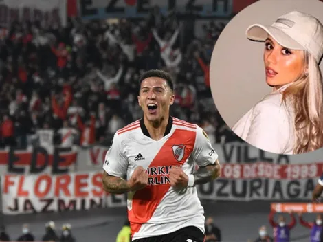 Morena Beltrán tuvo que borrar un tuit sobre Enzo Fernández