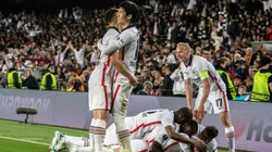 Eintraich Frankfurt y un inesperado cruce con un club argentino en Twitter.