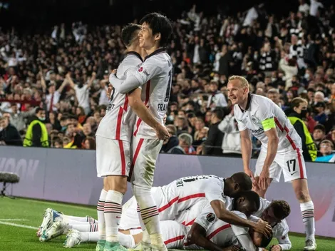 Eintrach Frankfurt y un inesperado cruce con un club argentino en Twitter tras eliminar al Barcelona