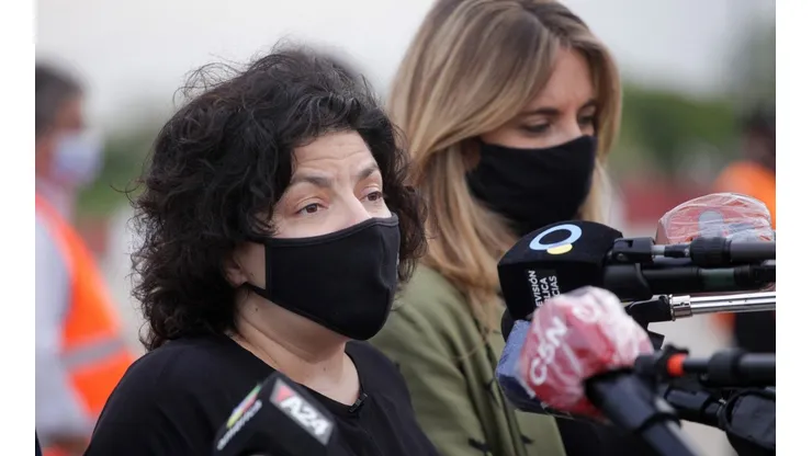 Carla Vizzotti, ministra de Salud.