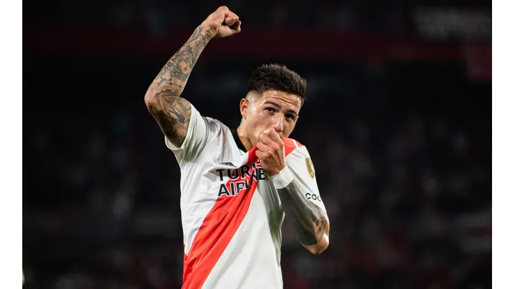 Enzo Fernández fue muy autocrítico tras el triunfo de River: "No hicimos un gran partido"