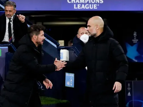 Con altura, Simeone le respondió a Guardiola: "No somos tan tontos..."