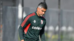 Marcelo Escudero, DT de la Reserva de River.