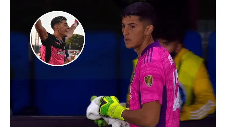 Brey debutó en Boca y en Los Andes se pusieron más que felices.