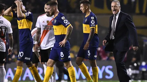 Alfaro y su frase post-eliminación con River.