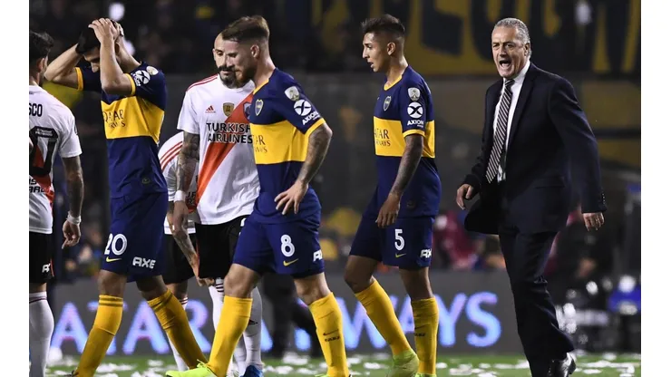 Alfaro y su frase post-eliminación con River.