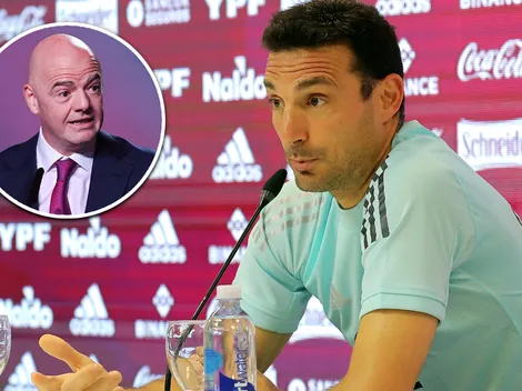 Scaloni se plantó: revelan el pedido que hizo en la reunión de la FIFA para el Mundial