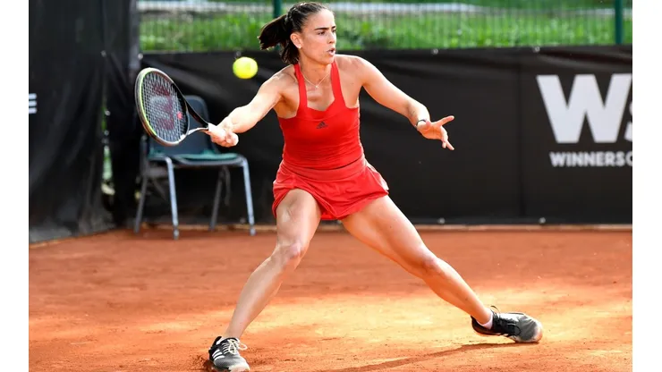 Paula Ormaechea, en acción